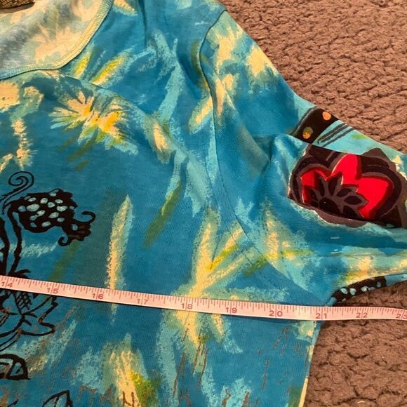 Jane Ashley 3/4 Length Sleeves Rhinestones Plus Size 1X - Picture 9 of 11